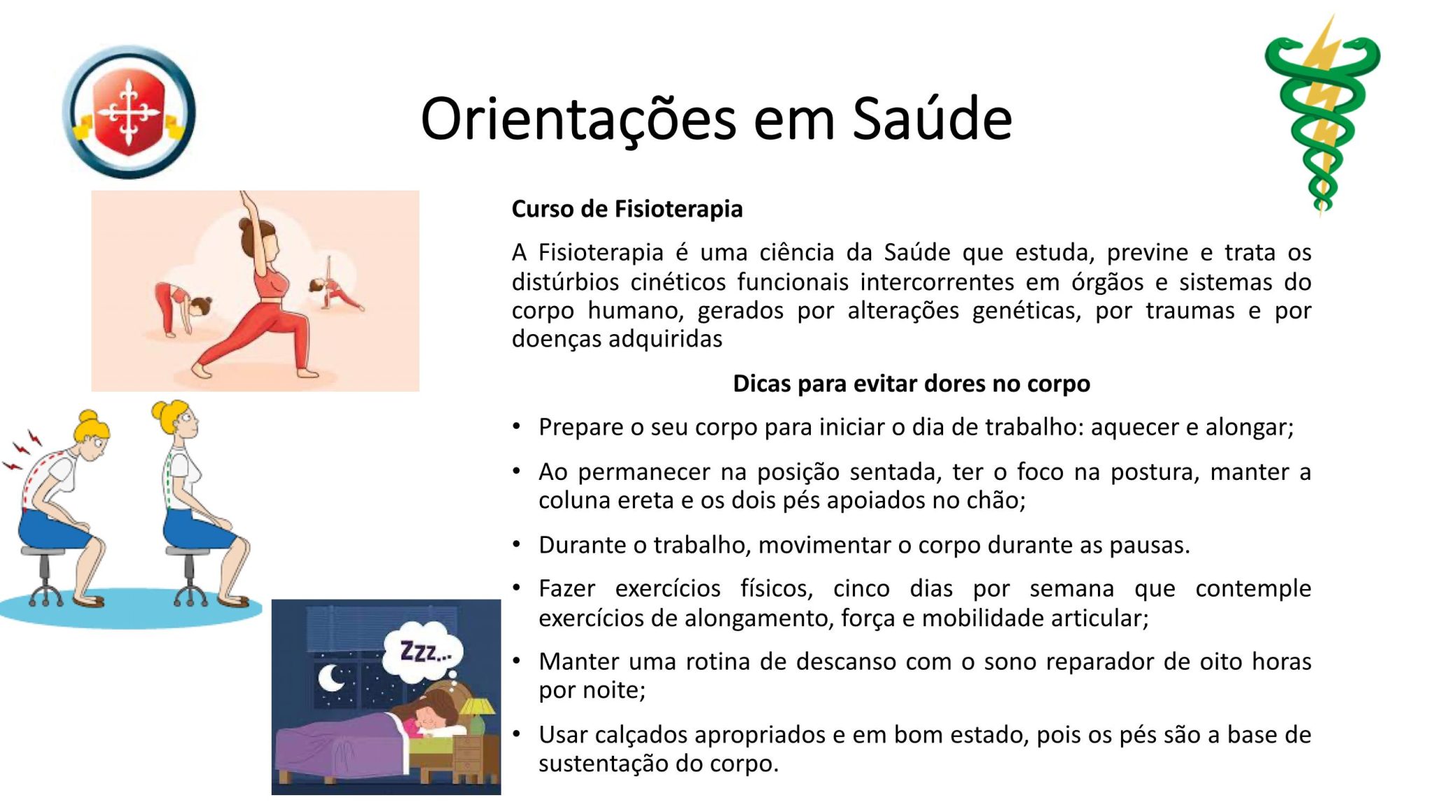 Orientações Em Saúde Fisioterapia – Universidade Nilton Lins